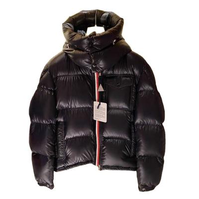 China Wholesale Anti-Wrinkle Montbeliard Mens Winter Lightweight Hooded Puffy Down Jacket for sale