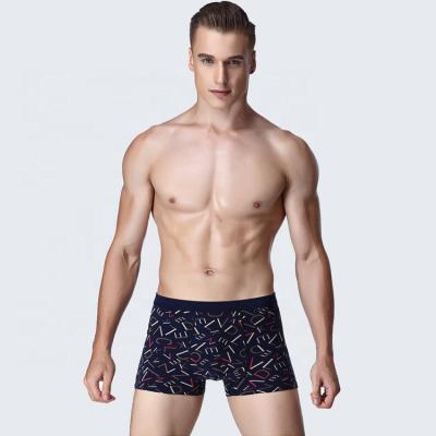 China 2022 New Wholesale Antibacterial Men's High Quality Printed Cotton Underwear Boxer Briefs Men's Boxer Shorts for sale