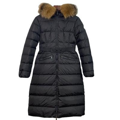 China Moncller Boedic Women's Hooded Down Filled Parka With Fur Waterproof Winter Long for sale