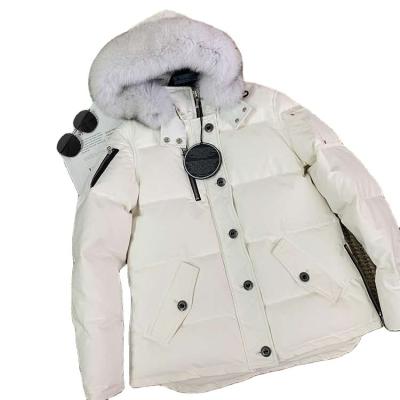 China Women's 3Q Waterproof Jacket Winter Coat High Quality Fox Fur Hooded Duck Down Jacket for sale