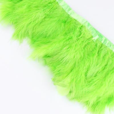 China Decorations Marabou Turkey Down Feather Fringe Trim For Garment Accessories for sale