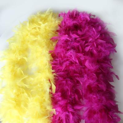 China Wedding 40 gram wholesale cheap turkey feather boa for sale