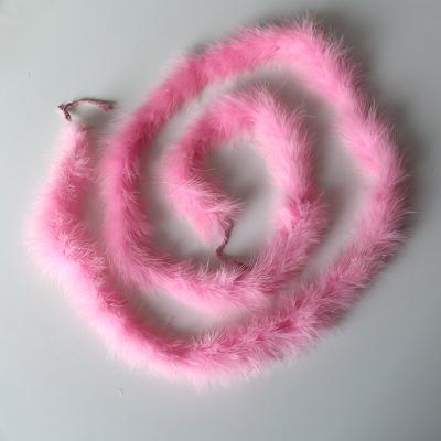 China Marabou Fluffy Feather Boa Party Decorations Rainbow for sale