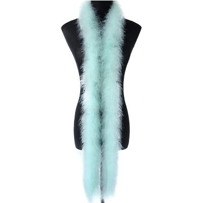 China Cheap Teal Craft Marabou Feather Boa Feathers Decorations Boas for sale