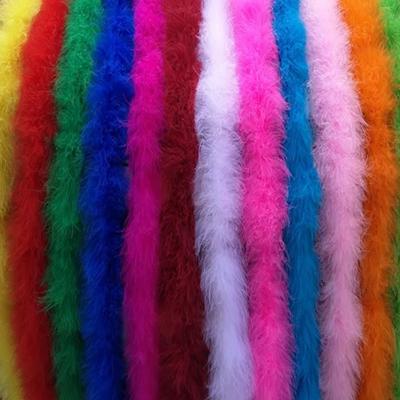 China Decorations Wholesale Fuax Fur Boa Marabou Feather Boa for sale