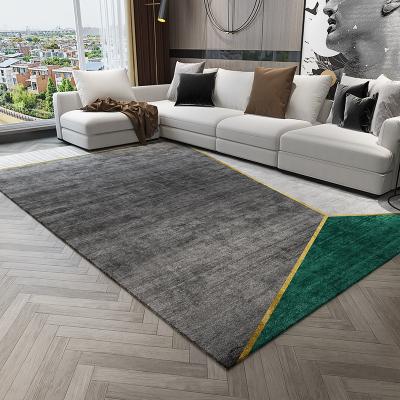 China Factory Washable Chinese Low Price Customized Printed Anti-Slip Area Rug Living Room Blanket for sale