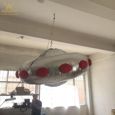 China Partly Large Inflatable Flying Saucer / Inflatable UFO Model Balloon For Party for sale