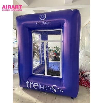 China Custom Inflatable Oxford Cloth Tent Style Inflatable Disinfection Channel for sale