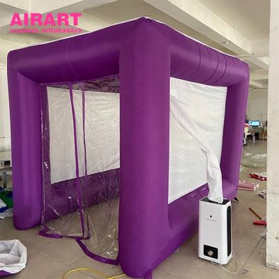 China Oxford Cloth Disinfection Props Easy Disinfection Inflatable Tunnel Decoration for sale