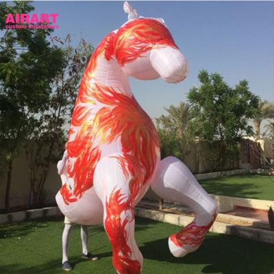 China Party Inflatable Animal Horse Inflatable Led Costumes Parade , Outdoor Entertainment For Events for sale