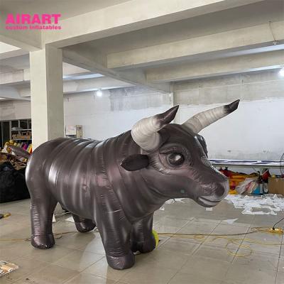 China 420D Oxford Adult Inflatable Costume Custom Inflatable Bull For Inflatable Party Decoration for sale