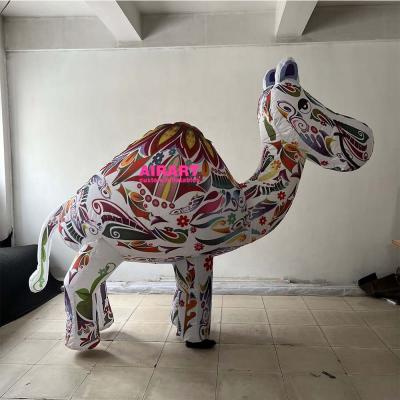 China PVC Tarpaulin/Oxford Cloth/Optio Giant Advertising Inflatable Camel Suit/Suit for sale