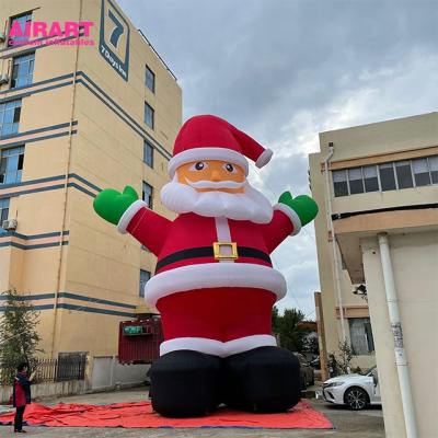 China 420D Oxford Cloth Made Of PVC China Inflatable Inflatable Santa Claus / Christmas Father for sale