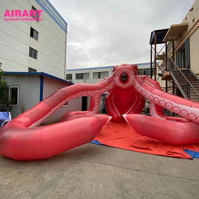 China Party Stage Halloween Occasion Party Supplies Giant Inflatable Kraken Sea Monster Octopus For Decoration for sale