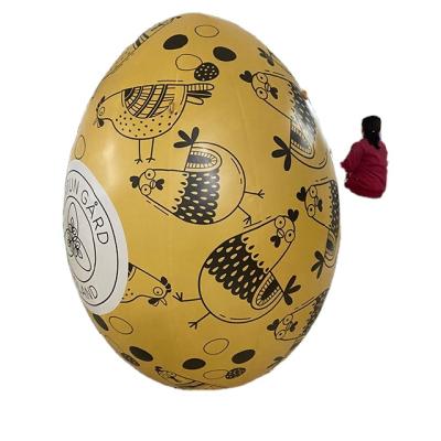 China 420D Oxford Cloth Sale Season Discount Products Color Inflatable Eggs For Outdoor Easter Sales for sale