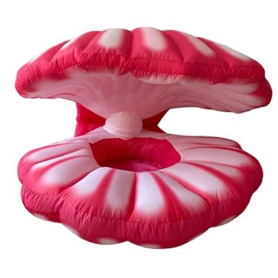 China 420D Oxford Cloth Pink Inflatable Shells Inflatable Shell Balloon For Wedding Decorations for sale