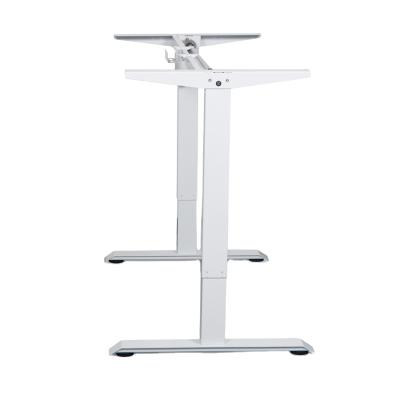 China (Size) adjustable promotional electric meeting room table stand with 2 legs single motor table stand for sale