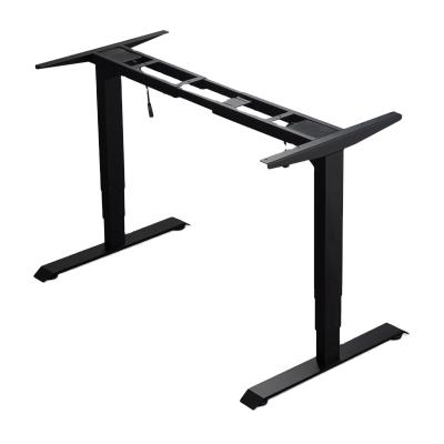 China Good Quality Electric Height Adjustable Dual-Motor Column Desk (Height)Adjustable Sitting and Desk Standing Rack for sale