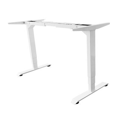 China Adjustable Cheap Electric Stand Computer Desk Dual (Height) Engine Control Console Electric Stand for sale