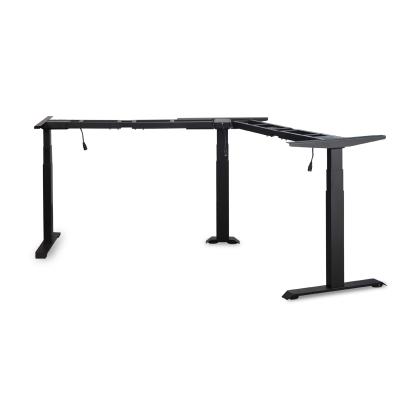 China (Height) Three Adjustable Motor 3 Metal Three Leg Sections 180 Degree Height Adjustable Desk for sale