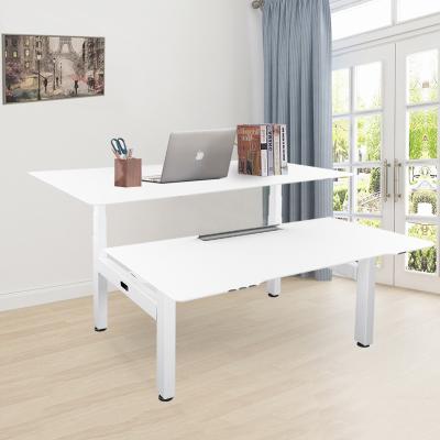 China Comp. elect. Adjustable (Height) High Quality Height Adjustable Computer Desk Legs Sit To Standing Desk for sale