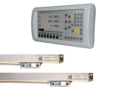 China escalas de cristal lineares de la lectura de Digitaces de la máquina del torno que muelen 1um en venta