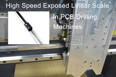 China Snelheid Blootgestelde Raspende PCB-het Boren Materiaal Optische Lineaire Schaal Te koop