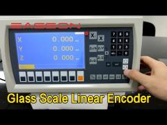 Dro Absolute Glass Scale Linear Encoder 1200Mm Length For Measuring