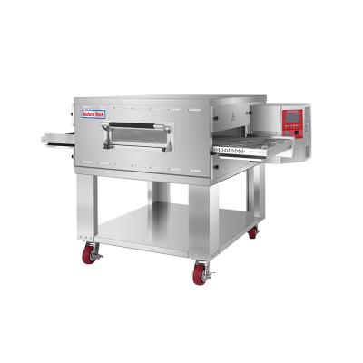 China Pizza store & western restaurant 20 inch high productivity commercial restaurant use electric conveyor belt pizza oven for sale