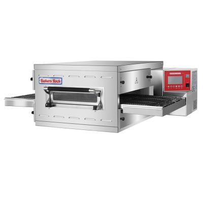 China Pizza store & Restaurant Commercial Indoor Electric Boyne Conveyor Belt Safe Oven For Pizza Baking for sale