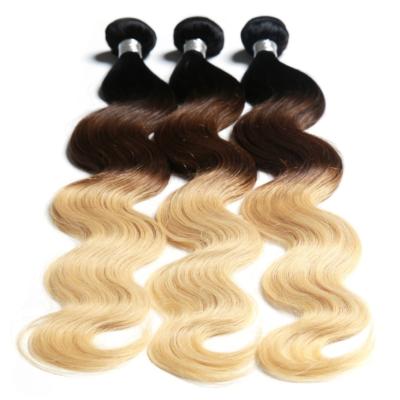 China TopElles Natural Straight Hair Weft Machine Made Micro Weft Beads Hair Extensions Salon Weft Quality for sale