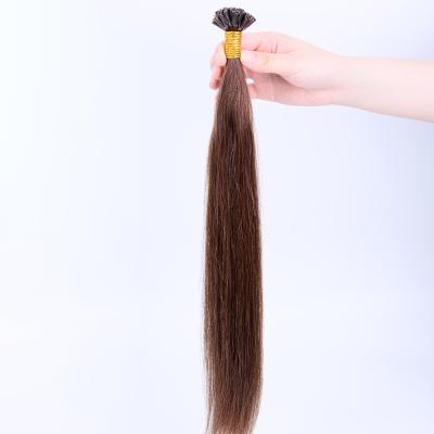 China 100% Silky Straight Remy Human Hair Wholesale Pre-Bonded U/I Tip Hair Extensions Wave TopElles U-Tip Hair Extensions for sale