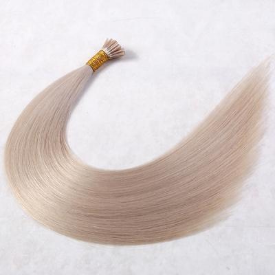 China TopElles I-Tip 100% Pre-bonded Remy Human Hair Wholesale U/I Tip Hair Extensions Silk Straight Hair Extensions for sale