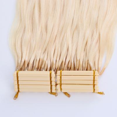 China TopElles 10inches 613# Silk Straight 6d Hair Extensions Hair Extensions Silk Blonde Curl For Hair Wig For Beauty for sale