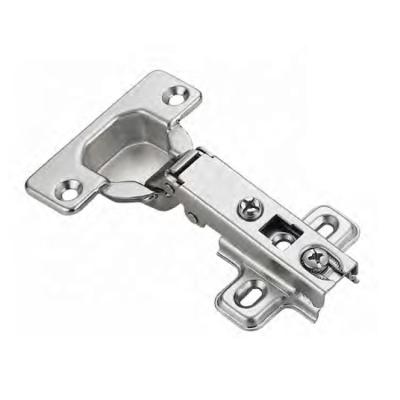 China Zero Sale Furniture Hardware Top Fittings 35mm One Way Slide On Full Covered Cabinet Hinges for sale