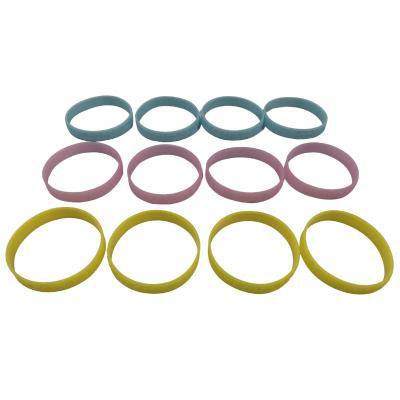 China Custom Logo Health Jewelry Sport Waterproof Promotional Cheap Eco-Friendly 100% Eco-Friendly Silicone Wristband Decorative Wristbands for sale