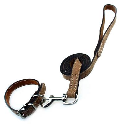 China Fashion Leather Luxury Vegan Designer Leash New Arrival Customized DETACHED Dog Leather Wide Bark Collar for sale