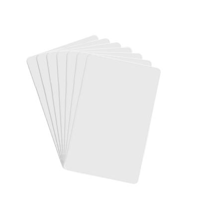 China PVC factory direct sale new RFID IC identification plastic contactless white card inkjet printing PVC film coating for sale