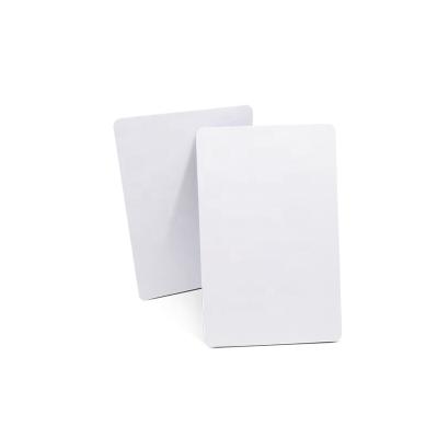 China 0.76mm Thick Plastic Card High Quality Printable White Loyalty Waterproof/PVC Waterproof for sale