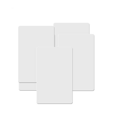 China Customized Access Control White PVC RFID Chip T5577 Blank Card Credit for sale