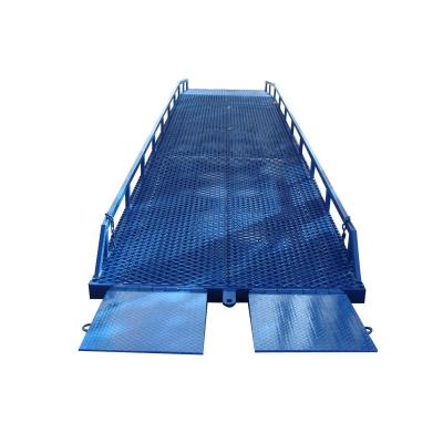 China Hot sale MDR-8 8t easy operation electric used mobile yard ramp mobile loading dock ramp for sale