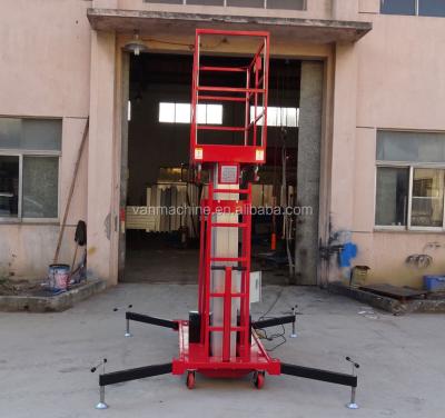 China Easy Operation Model Aluminum Lift Hand Operated Lift Machinery Repair Shop for sale