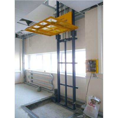 China Easy Operation Low Price Elevator Guide Rail Goods Lifter for sale