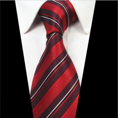 China Wholesale Mens 100% Polyester Silk Tie Custom Woven Cheap Tie 20 for sale