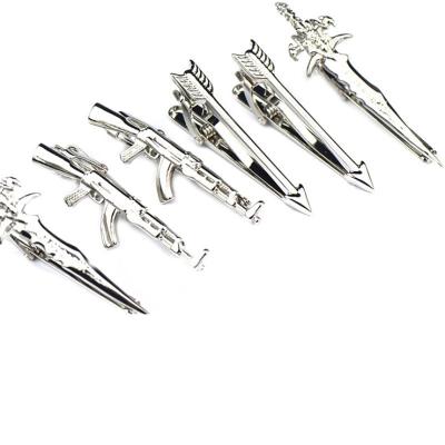 China Alloy/copper stainless steel fashion business personality link clip leisure gentleman's link clip/can be customized single link clip for sale