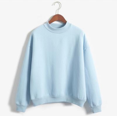 China Custom Knitted Sweater QUICK DRY High Quality Terry Women Knit Girl Knitted Pullover Sweater 100%Polyester for sale