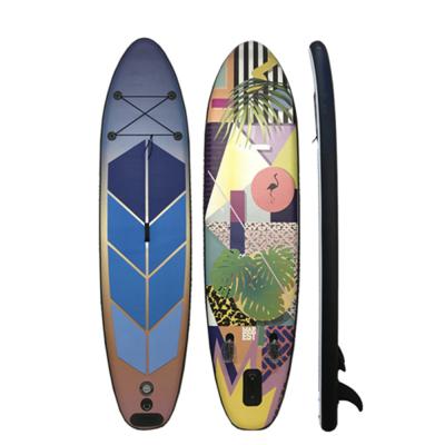 China New Design Unisex Drop Stitch Material High Intensity SUP Board Paddleboard for sale