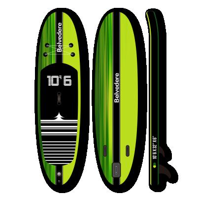 China Unisex Hot Sale In Running Double Layer Paddleboard Surfboard With SUP Accessories Premium Carry Bag for sale