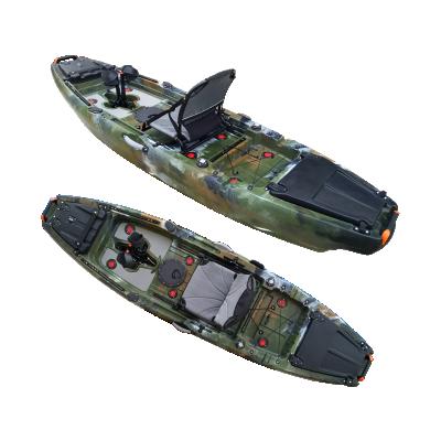 China Family Fun Plastic Fiahing Rowing Boats PVC Design Fashion Two Person Kayak for sale