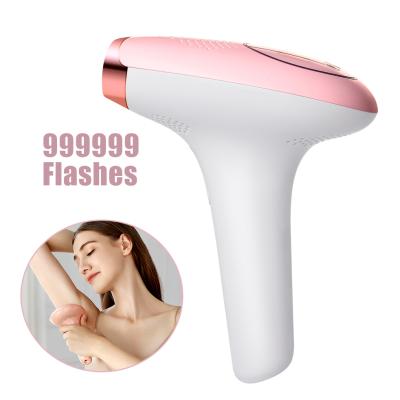 China Skin Tightening Home Handheld IPL Laser Hair Removal Machine 999999 IPL Laser Hair Removal New Design 2021 for sale